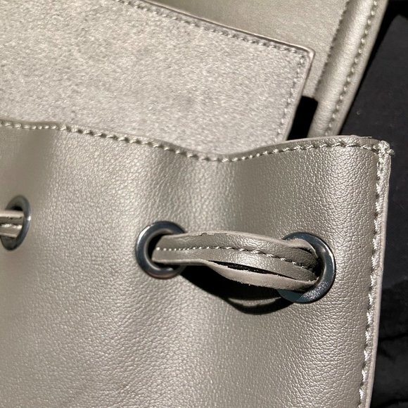 Topshop Faux Leather Clasp Backpack - Picture 8 of 8